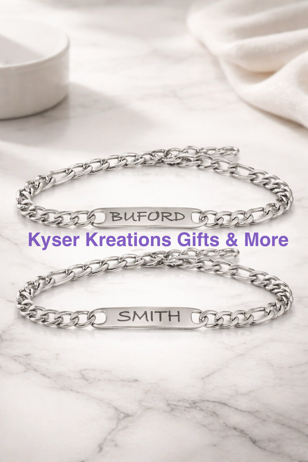 Men's Horizontal ID Bracelet