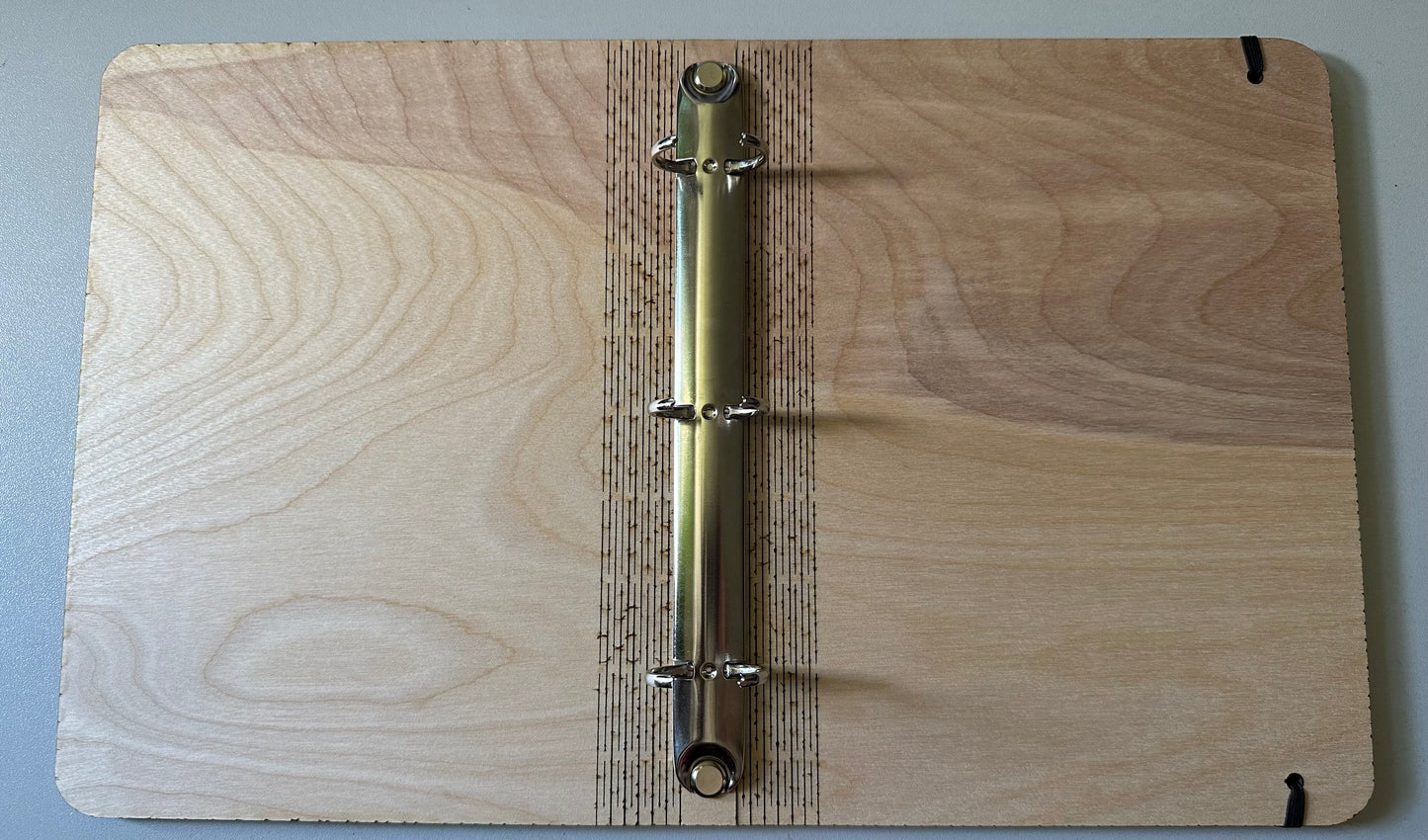 Personalized Lay-Flat Wooden Book