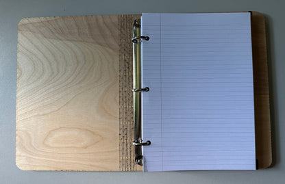 Personalized Lay-Flat Wooden Book