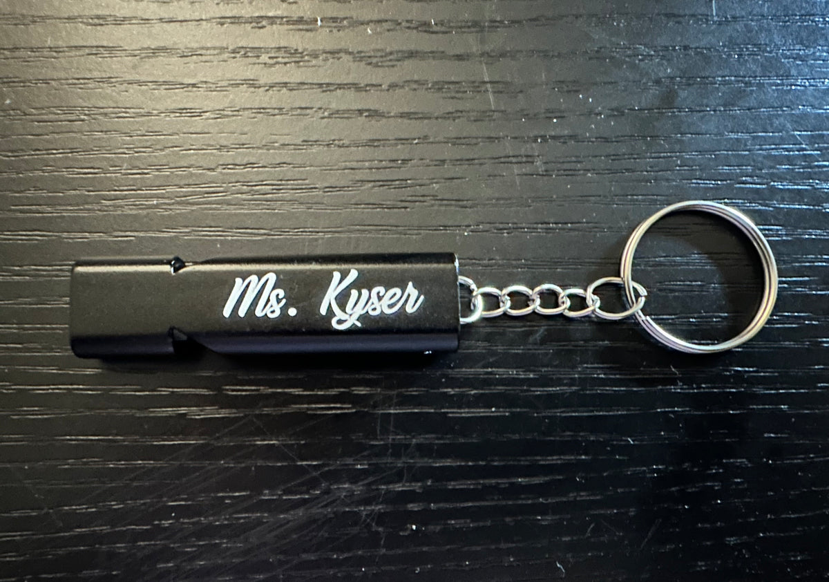 Whistle Keychain