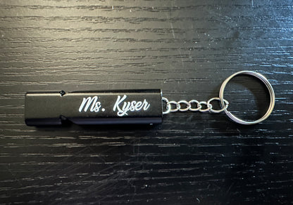 Whistle Keychain